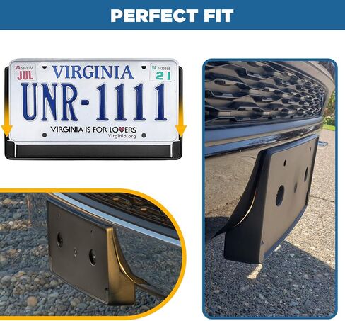 TOPUS Front Bumper License Plate Frame for Dodge Ram 1500 2019 2020 2021 2022 2023 2024 License Plate Holder Bracket Mount Replacement for Ram DT CH1068151 68274215AE in Saudi Arabia