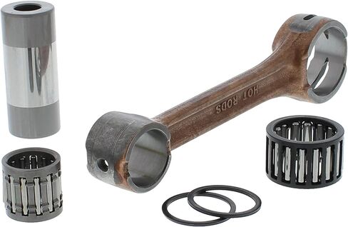 Hot Rods 8105 Connecting Rod Kit Compatible With/Replacement For Suzuki RM 250 1986-1995, RMX 250 1989-1998 19.95 mm Connecting Rod Big End Width, 128 mm Connecting Rod Center-to-Center in Saudi Arabia