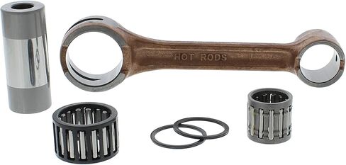 Hot Rods 8105 Connecting Rod Kit Compatible With/Replacement For Suzuki RM 250 1986-1995, RMX 250 1989-1998 19.95 mm Connecting Rod Big End Width, 128 mm Connecting Rod Center-to-Center in Saudi Arabia