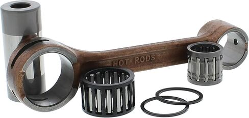 Hot Rods 8105 Connecting Rod Kit Compatible With/Replacement For Suzuki RM 250 1986-1995, RMX 250 1989-1998 19.95 mm Connecting Rod Big End Width, 128 mm Connecting Rod Center-to-Center in Saudi Arabia