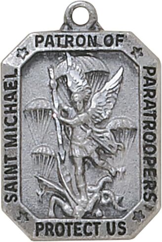 Christian Brands Sterling St. Michael Patron Saint (Paratroopers) Medal in Saudi Arabia