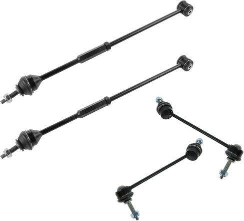 TRQ 4 Piece Rear Steering & Suspension Kit Torque Tie Rod Ends Sway Bar End Links Compatible with 2002-2005 Ford Thunderbird 2000-2006 Lincoln LS in Kuwait