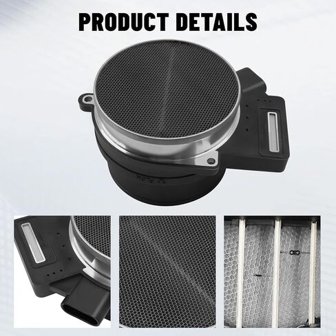AF10043 Mass Air Flow Sensor Replacement for Chevy Silverado Suburban Tahoe GMC Sierra Yukon Eldorado Escalade Replace 25318411, 25168491, 2134160 in Kuwait