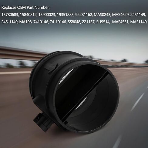 2451149 مقياس مستشعر تدفق الهواء الشامل متوافق مع 2007-2009 أفالانش يوكون تاهو سييرا سيلفرادو سوبربان 1500 2500 3500 يستبدل # 2451149 MA198 7410146 5S8048 15900023 in Kuwait