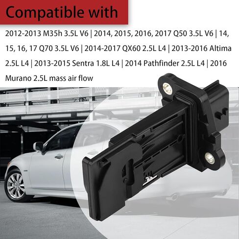 Mass Air Flow Sensor Meter MAF Compatible with 2013 2014 2015 Nissan Altima Replacement for 22680-1MG0A in Saudi Arabia