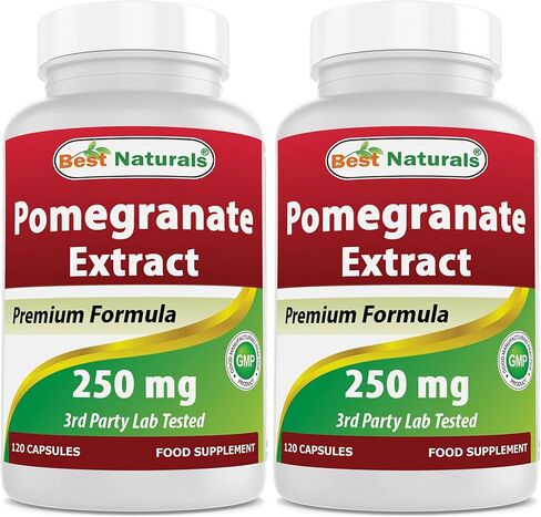 Best Naturals Pomegranate Extract 250 mg 120 Capsules in Saudi Arabia