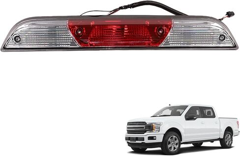 Rear Center Third Brake Light High Mount Stop Lamp Compatible With 2015-2022 Ford F150 Lobo F250 F350 F450 F550 Super Duty Replaces FL3Z-13A613-A FL3Z-13A613-C FL34-13A613-AM FL34-13A613-AK in Saudi Arabia