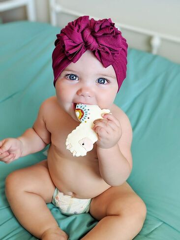 مجموعة عضاضة وحامل من السيليكون من لولو لوليبوب لتسنين الأطفال الأولاد والبنات - قوس قزح ديزي in Kuwait