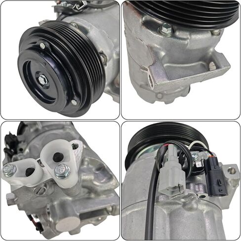 Air Conditioner A/C Compressor With Belt Fit for 2013-2019 Nissan Sentra L4 1.8L Replace 92600-3SH0A 92600-3SH1A in Saudi Arabia