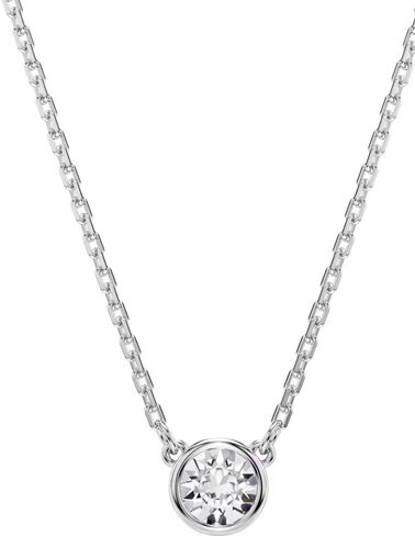 SWAROVSKI Imber pendant Round cut, White, Rhodium plated in Saudi Arabia
