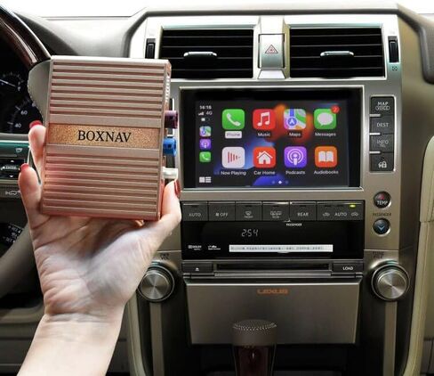 Linux System for Lexus GX460 2009 2010 2011 2012 2013 CarPlay Android Auto Mirror Link Support for Original Car Radio Function Reverse Camera Free Switching with OEM System in Saudi Arabia