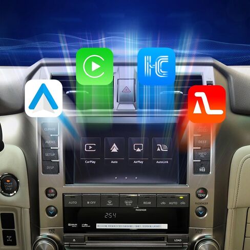 Linux System for Lexus GX460 2009 2010 2011 2012 2013 CarPlay Android Auto Mirror Link Support for Original Car Radio Function Reverse Camera Free Switching with OEM System in Saudi Arabia