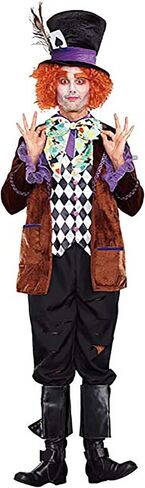 Dreamgirl Men's Hatter Madness Costume in Saudi Arabia