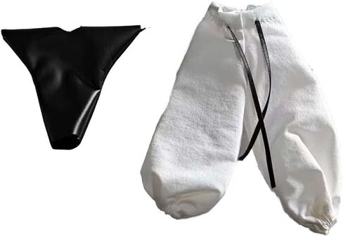 ximitoy (ONLY Clothes) 1/12th Gojo Satoru Black Top+ Pants for 6'' Male Figure (Knitted t-Shirt+ Pants) in Saudi Arabia