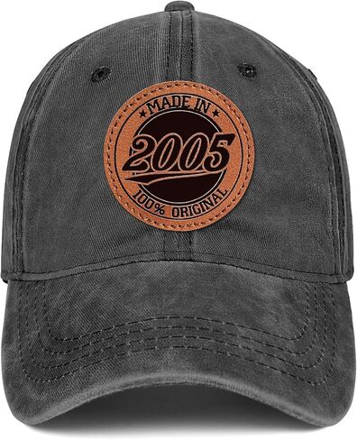 21st Birthday Gifts for Him Birthday Decorations Men Males 21 Year Old Birthday Gifts for Son 100% Cotton Hat in Saudi Arabia