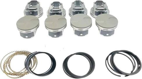 8pcs Pistons And Rings Kit For 6.2L LC9 LH6 LMG LY5 Engine Compatible With 2007-10 GM in Saudi Arabia