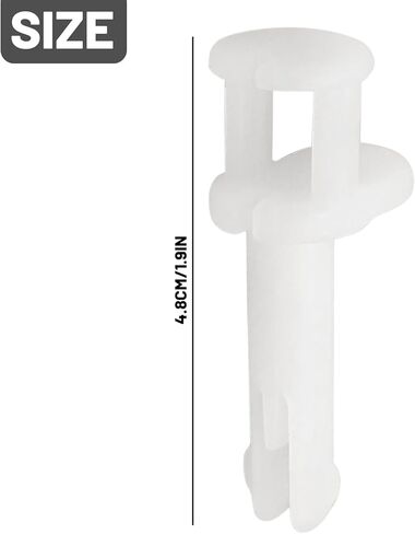 MDEOOSKY GB5Z-5806056 قطعتان من دبابيس تثبيت حزام فحص صندوق القفازات، بديل لسيارة Ford Explorer 2013 2014 2015 2016 2017 2018، يستبدل GB5Z-5806056-A in Saudi Arabia