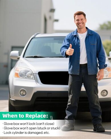 77540-S9A-G01ZA Glove Box Lock Assembly, Fit for Honda CR-V 2002 2003 2004 2005 2006 and for Element 2003 2004 2005 2006 2007 in Kuwait