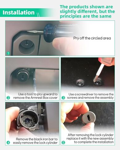 77540-S9A-G01ZA Glove Box Lock Assembly, Fit for Honda CR-V 2002 2003 2004 2005 2006 and for Element 2003 2004 2005 2006 2007 in Kuwait