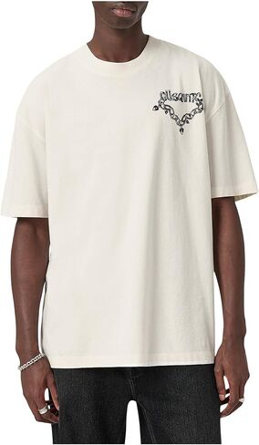 Allsaints Men's Drip Ss Crew in Saudi Arabia