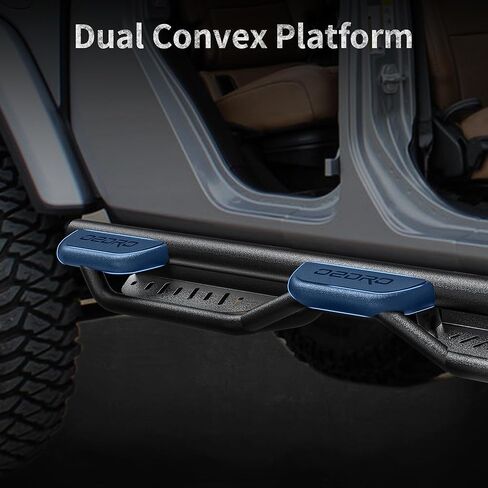 OEDRO Wheel to Wheel Running Boards Compatible with 2019-2026 Chevy Silverado/GMC Sierra 1500 Crew Cab, 2020-2026 2500HD 3500HD (Excl. 2019 1500 LD/Limited), Bed Access Side Steps Steel Nerf Bars in Saudi Arabia