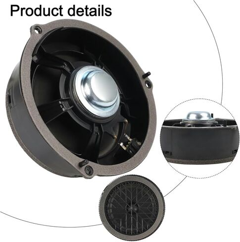 Rear Door Sound Speaker Compatible with A4 B8 Compatible with A5 2008-16 8K0035411 Rear Door Sound Speaker Replacement Car Accessories in Saudi Arabia