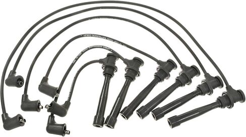 ENA Set of 6 Iridium Spark Plug with Wire Set Compatible with Hyundai Santa Sonata Tiburon Magentis Optima 2.5L 2.7L in Saudi Arabia