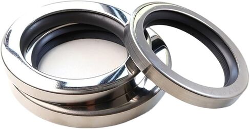 1Pcs Stainless Steel Oil Seal Inner Diameter 17-58mm Double Lip High Temperature Resistant Shaft Seal(22x35x7mm) in Saudi Arabia