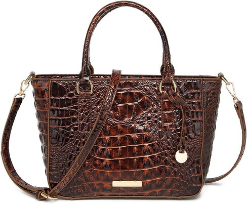 السيدات حمل الحقائب الجلدية للنساء التمساح تنقش زيبر حقيبة محفظة أنيقة المقصورات Crossbody العمل in Kuwait