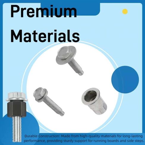 68193128AB Sidestep Hardware Mounting Kit Compatible with 2014-2019 RAM 1500 2500 3500 4500 5500 | Tubular Side Step Running Board Mounting Brackets 68193128AB Replacement in Saudi Arabia