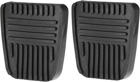 Anti-Slip Clutch Brake Pedal Cover Car Pedal Cover Fit for Toyota 4Runner - Pack of 2 Black Item Replacement in Saudi Arabia