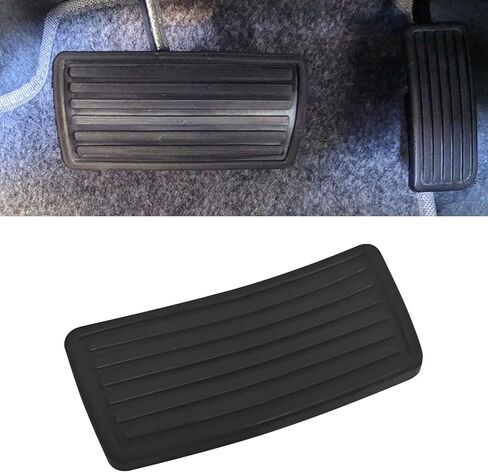 Brake Clutch Pedal Cover, Gas&Brake Pedal Pad Compatible with Honda Accord CR-V Civic Odyssey Pilot Prelude 46545-S84-A81 Manual Replacement Rubber Pad Car Interior Accessories (Black) in Saudi Arabia