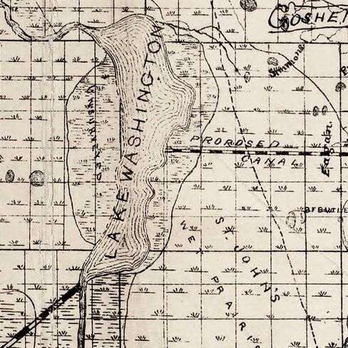 خرائط أنتيغوس مقاطعة بريفارد فلوريدا بقلم ج. فرانسيس لو بارون حوالي عام 1893 | ملصق مطبوع فني لتزيين الحائط العتيق | 24 × 32 بوصة (610 × 813 ملم) in Kuwait