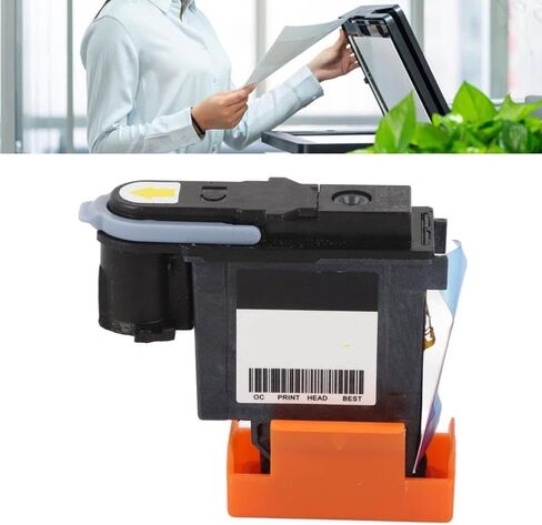 Yellow Printhead ABS Colorfast Rustproof Compatible with Printer Supplies Designjet 100 110 111 500 510 800 813 in Saudi Arabia
