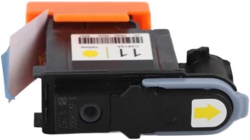 Yellow Printhead ABS Colorfast Rustproof Compatible with Printer Supplies Designjet 100 110 111 500 510 800 813 in Saudi Arabia