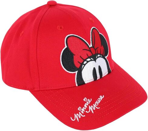 Minnie Mouse Peeking Red Colorway Youth Cap in Saudi Arabia