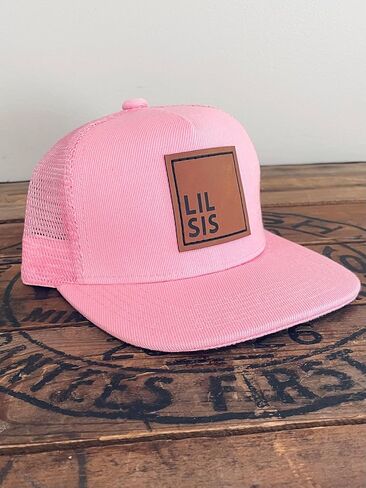 Lil Sis Snapback Hat, Little Sister Gift for Girls, Baby Toddler Kid Adult Women Cap, Pregnancy Announcement Reveal in Kuwait