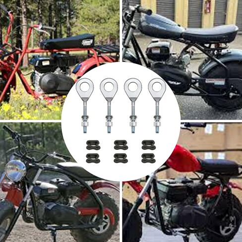 Strongthium 15mm .59" Rear Chain Axle Tensioner Adjuster for Coleman CT200U BT200X Massimo Baja MB165 MB200 MBX10 MBX11 CRF50 XR70 CT70 Predator 212cc 196cc 6.5hp Mini Bike 50cc-125cc Pit Dirt Bike in Saudi Arabia