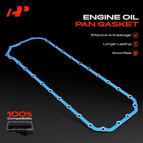 A-Premium 8.0L Engine Oil Pan Gasket Set, Compatible with Dodge Ram 2500, Ram 3500, 1994-2003 in Kuwait