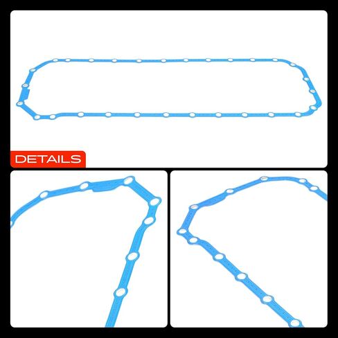 A-Premium 8.0L Engine Oil Pan Gasket Set, Compatible with Dodge Ram 2500, Ram 3500, 1994-2003 in Kuwait