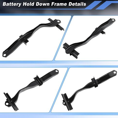 مجموعة تثبيت البطارية 74404-35140 لسيارة Toyota 4Runner 1996-2002 طقم دعامة تثبيت البطارية لسيارة Toyota Tacoma 1995-2004 مع 304 مسامير وصواميل من الفولاذ المقاوم للصدأ in Saudi Arabia