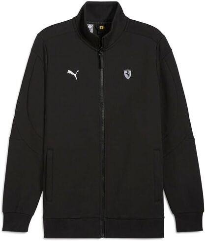 PUMA Mens Scuderia Ferrari Style Mt7 Jacket Athletic Outerwear Casual - Black in Saudi Arabia