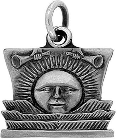 One Moment In Time J49 Necklace Nauvoo Temple Sunstone Silver Tone Alloy Handmade Mormon LDS CTR in Saudi Arabia