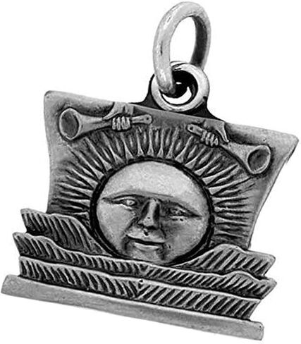 One Moment In Time J49 Necklace Nauvoo Temple Sunstone Silver Tone Alloy Handmade Mormon LDS CTR in Saudi Arabia