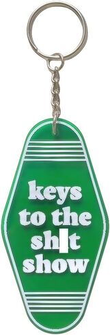 Keys to The Show Keychain Vintage Motel Keychain Funny Gag Gift for Coworker Girlfriend Boyfriend in Kuwait