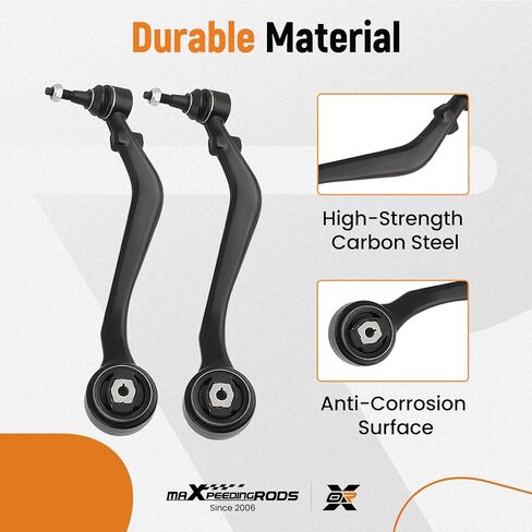 maXpeedingrods 10Pc Front Lower Forward Rearward Control Arm for Chevy Camaro 2010-2015, Suspension Kit Control Arm w/Ball Joint Sway Bar Link Tie Rod End, Replace K621478 K621479 K621480 K621481 in Saudi Arabia