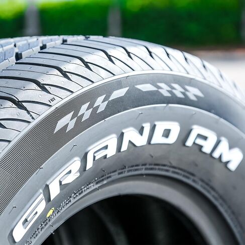 مجموعة من 4 (أربعة) إطارات Venom Power Grand AM Truck/SUV للتجول في جميع المواسم - 275/60R15 275/60/15 275/60-15 107T نطاق التحميل SL 4-Ply RWL حروف بيضاء مرتفعة in Saudi Arabia