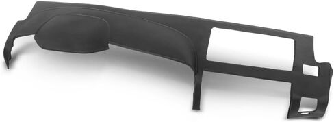 ALLGOOD Dash Cover Dashboard Panel Black Compatible with Chevy Silverado/GMC Sierra 2007 2008 2009 2010 2011 2012 2013, Fit Dual Glovebox Style Dashes Only in Saudi Arabia