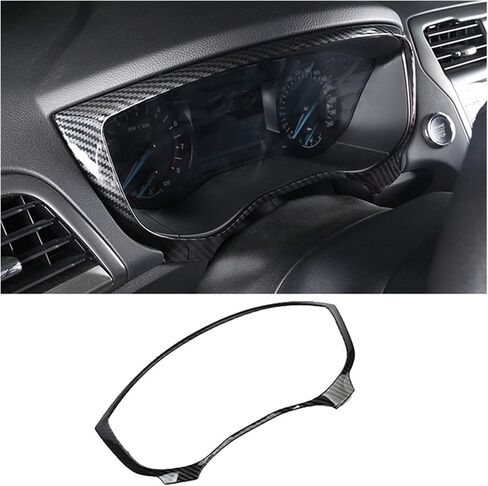 Carbon Fiber Dashboard Frame Trim Dash Panel Cover Trim for Ford Fusion Mondeo 2013-2018(Left Hand Drive) Suitable for car in Kuwait