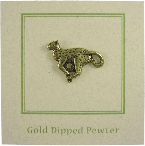 Jim Clift Design Cheetah Gold Lapel Pin in Saudi Arabia